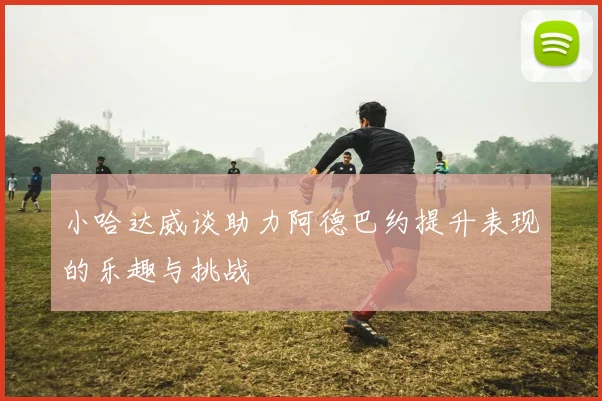 小哈达威谈助力阿德巴约提升表现的乐趣与挑战